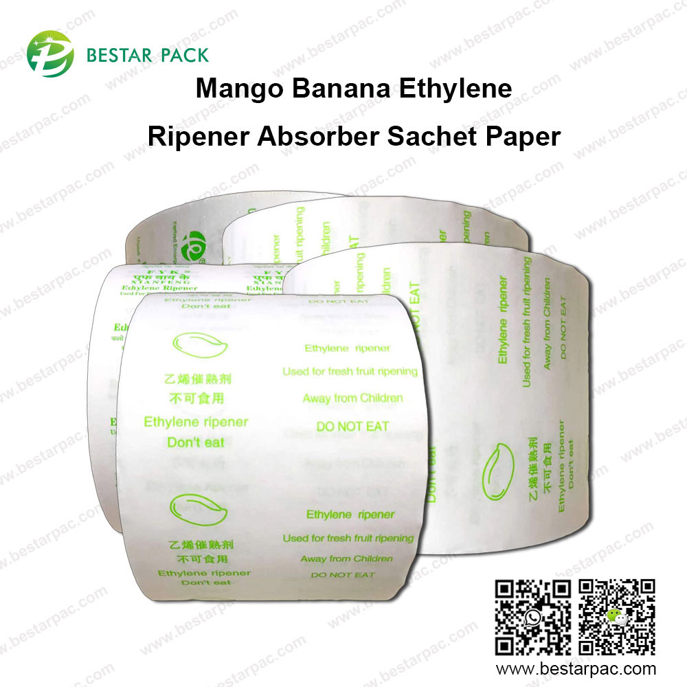 Mango Banana Ethylene Ripener Giấy gói hấp thụ